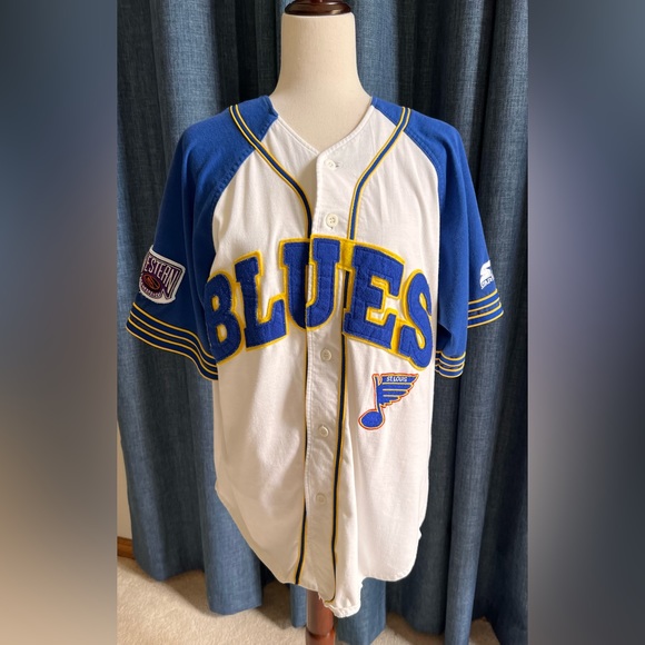 STARTER Other - Vintage 1995-96 Season St. Louis Blue’s Hockey STARTER Shirt size L